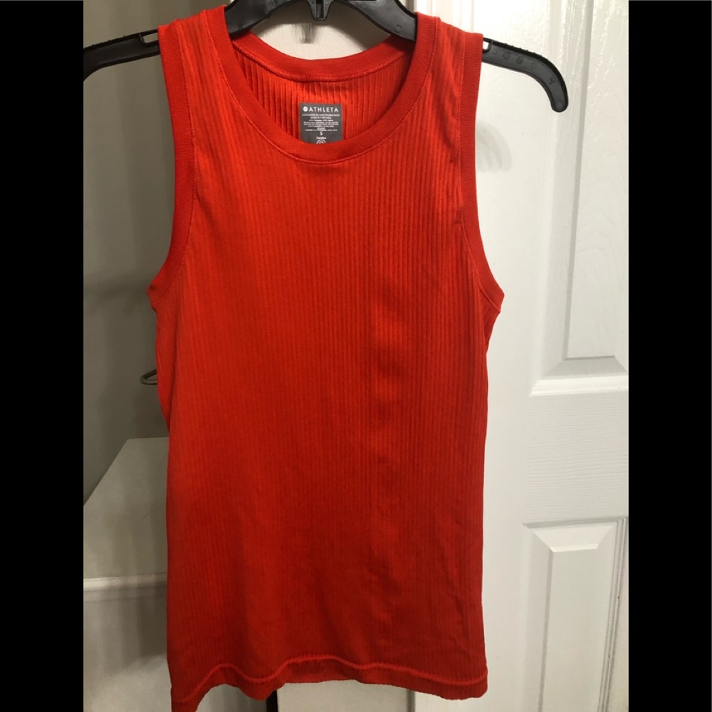 Athleta ribbed tank, Size S, New without tags